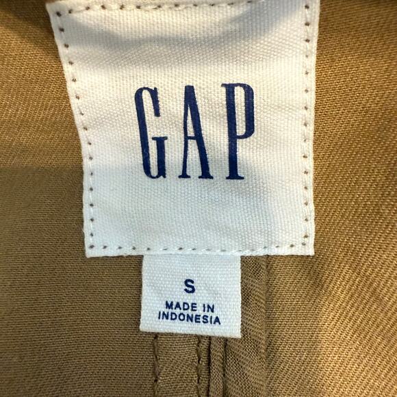 Women's Gap Brown Cargo Jacket with Cinched Waist Size Small - Picture 3 of 7